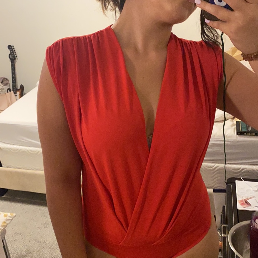 Red bodysuit - Picture 2 of 3